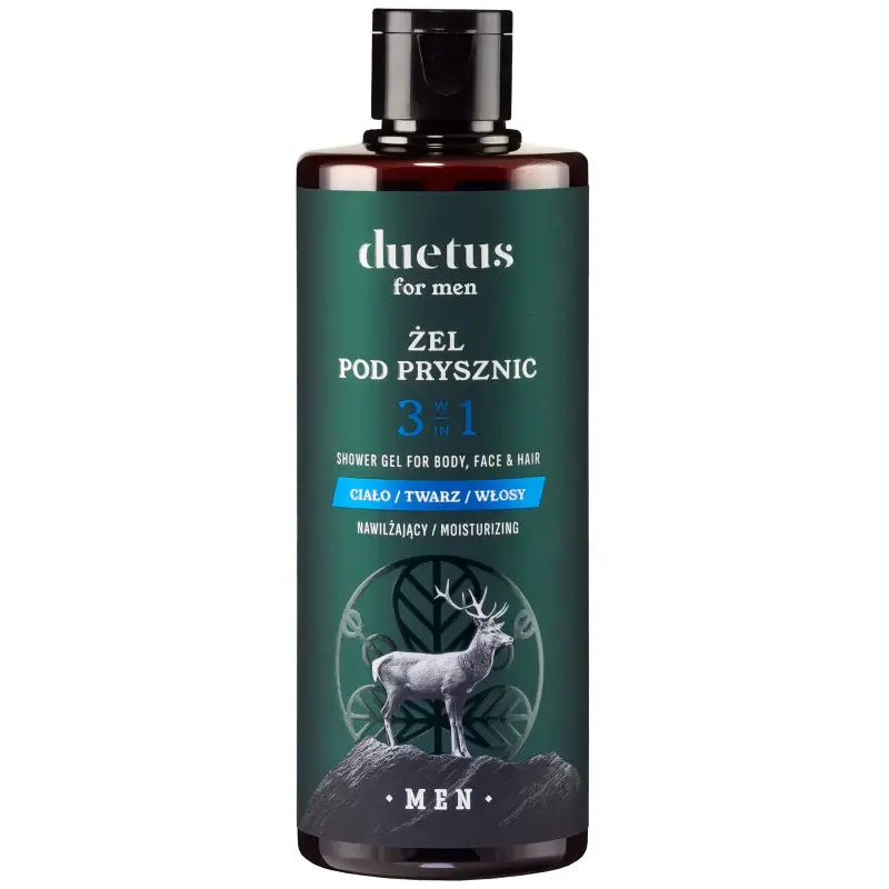 Duetus For Men 3In1 Moisturizing Shower Gel 300 Ml