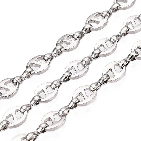 Iron Coffee Bean Link Chains