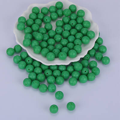 Round Silicone Focal Beads