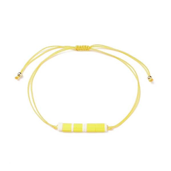 Glass Seed Link Bracelet