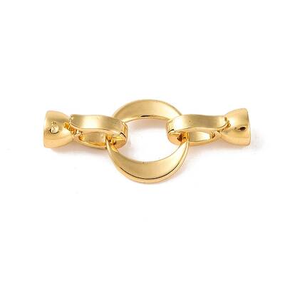 Brass Fold Over Clasps