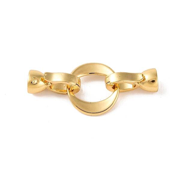 Brass Fold Over Clasps