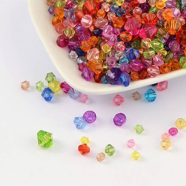 Transparent Acrylic Beads