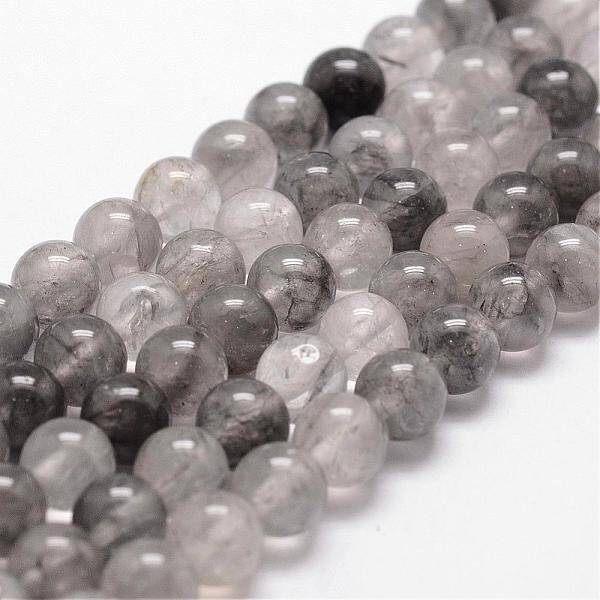 Natural Cloudy Quartz Beads Strands