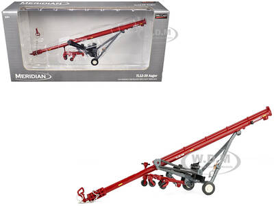Meridian TL12-39 Auger Red and Gray 1/64 Diecast Model by SpecCast