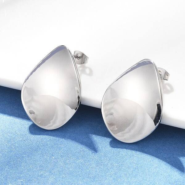 304 Stainless Steel Stud Earrings