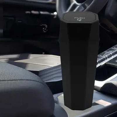 Car Trash Can, Portable Washable Trash Can Cup for Car Motorcycle, Car Accessories, Car Interior Storage Box, Car Decor