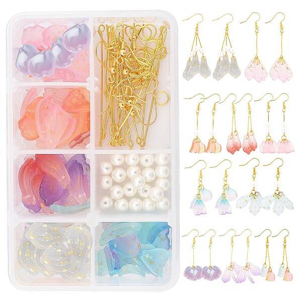 DIY Petal Theme Earring Making Kits