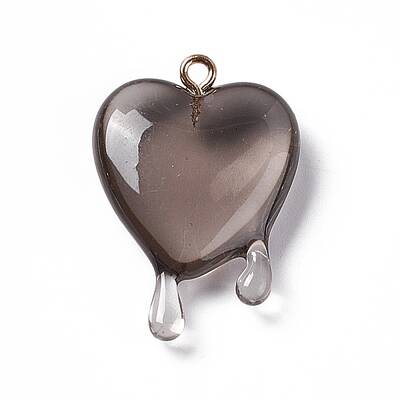 Transparent Resin Pendants