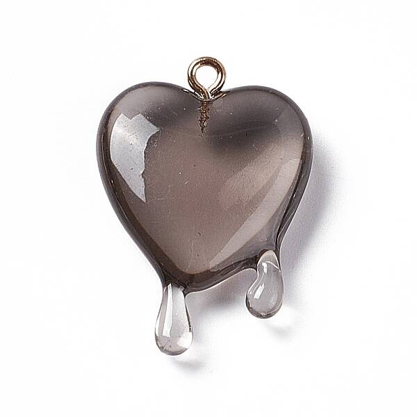 Transparent Resin Pendants