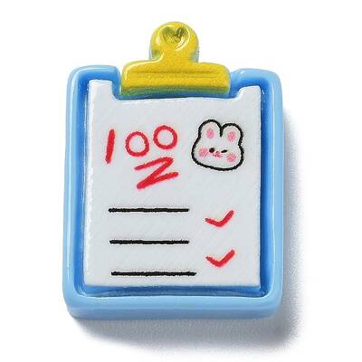 Study Theme Opaque Resin Cabochons