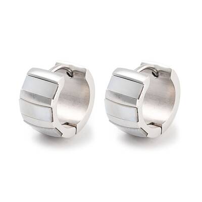304 Stainless Steel Hoop Earrings