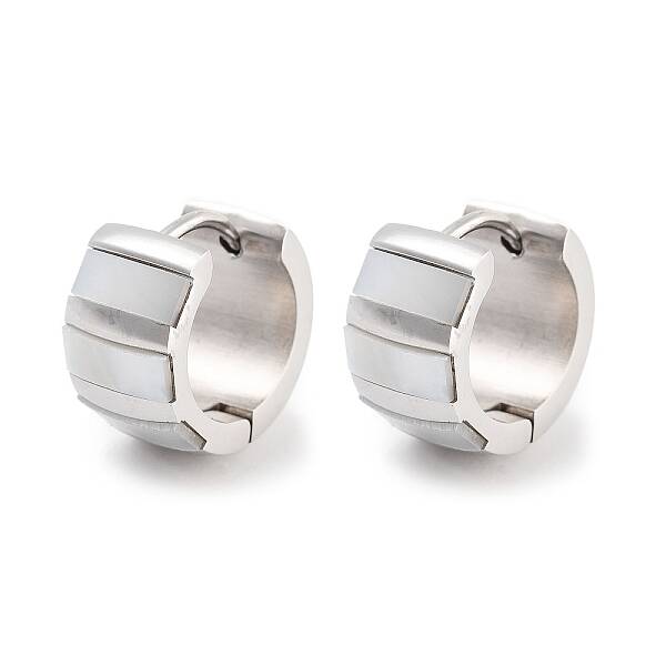 304 Stainless Steel Hoop Earrings