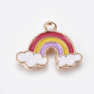 Alloy Enamel Pendants