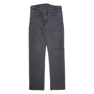 LEVI'S 514 Jeans Mens Grey Regular Straight W30 L29