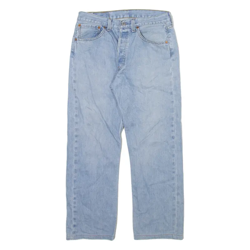 LEVI'S 501 Jeans Mens Blue Regular Straight W30 L26