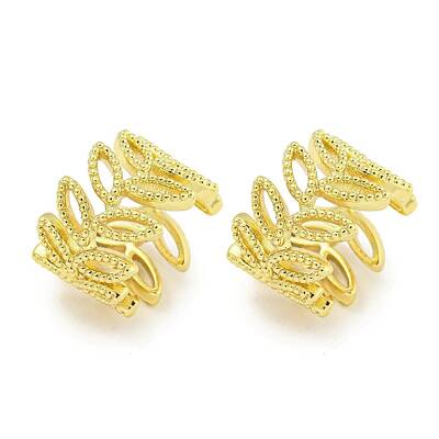 Brass Cuff Earrings