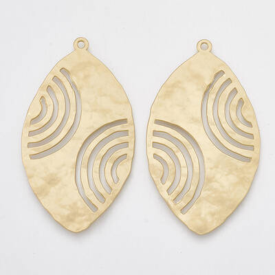 Smooth Surface Alloy Pendants