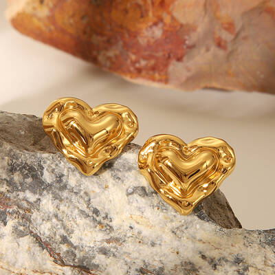 304 Stainless Steel Stud Earrings