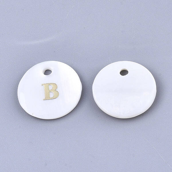 Natural White Shell Mother of Pearl Shell Charms