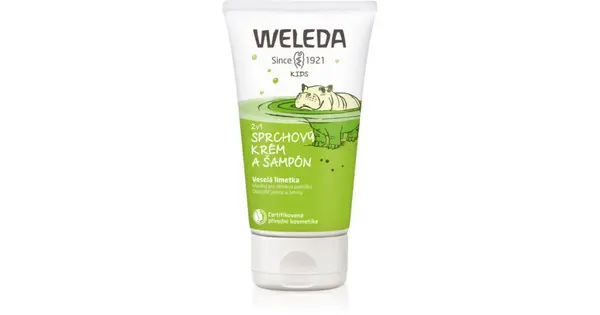 Weleda Kids Shower Cream 2 in 1 Sparkling Green Lemon 150ml