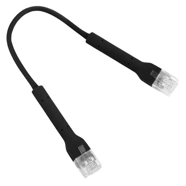 Ubiquiti U-CABLE-PATCH-RJ45-BK | UniFi Cat 6 Patch Cable 0.1M Black