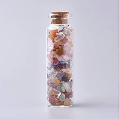 Glass Wishing Bottle