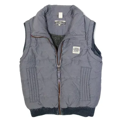 SUPERDRY Mens Gilet Grey S
