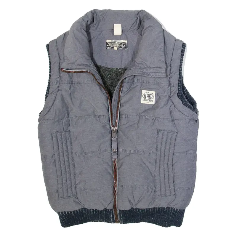 SUPERDRY Mens Gilet Grey S