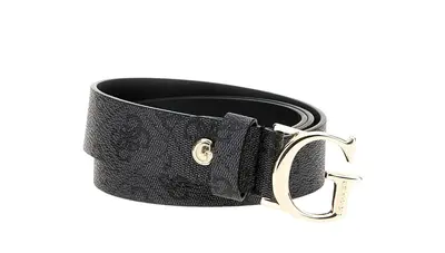 Guess, Alisa, fabric belt, BW7498 VIN30, black, women, size S