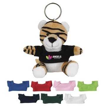 25 Custom Mini Tiger Key Chain - Plush