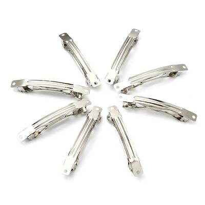 Iron Hair Barrette Findings