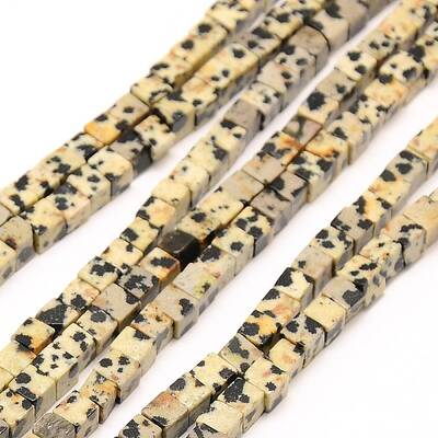Natural Dalmatian Jasper Bead Strands