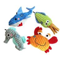 Gift For Pets, Cartoon Animal Design Squeaky Plush Dog Toy, Durable Interactive Dog Toy, Pet Chew Toy for Dogs & Puppy Dog, ...