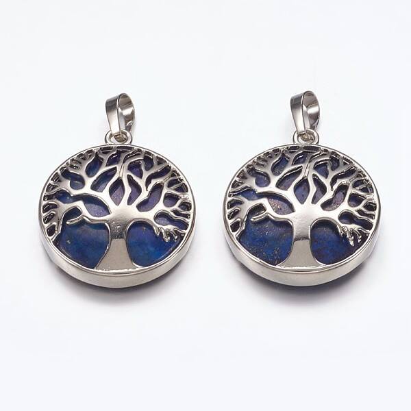Natural Lapis Lazuli Pendants