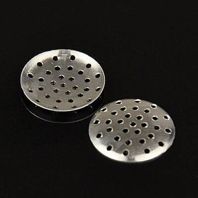 Aluminum Finger Ring/Brooch Sieve Findings