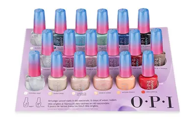 Opi Rapidry nail polish set 18 pieces