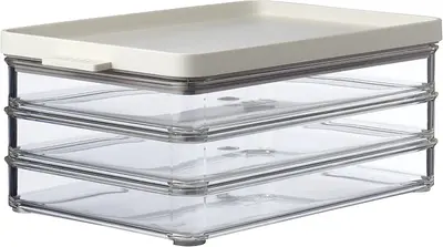 Mepal Omnia food container for refrigerator storage color Nordic white