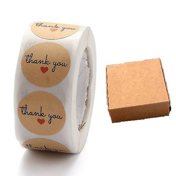 30Pcs Eco-Friendly Square Folding Kraft Paper Shipping Box