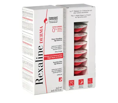 Rexaline Derma Night Cream-Mask 6x3ml