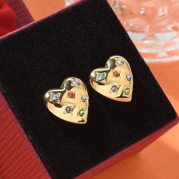 Ion Plating(IP) 304 Stainless Steel Stud Earrings