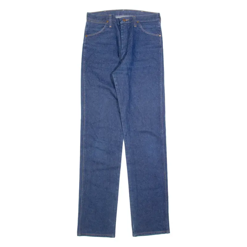 WRANGLER Mens Jeans Blue Slim Straight W30 L36