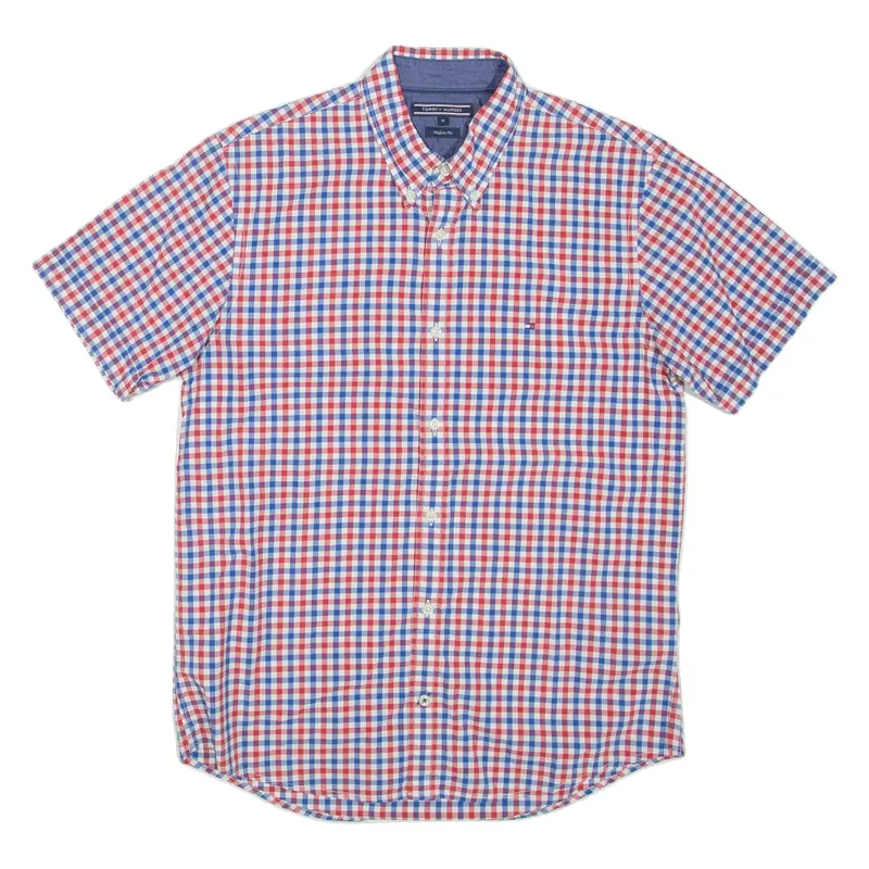 TOMMY HILFIGER Modern Fit Mens Shirt Red Check M