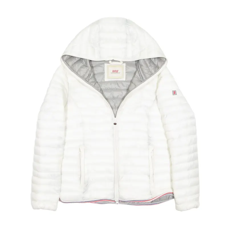 RIFLE Puffer Coat White Womens M