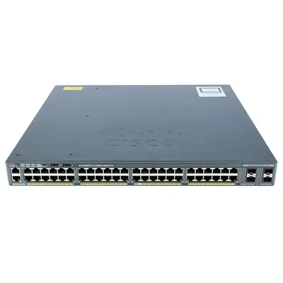 Cisco WS-C2960XR-48LPS-I | Catalyst 2960XR Series 2960XR-48LPS 48 x Ports PoE+ 10/100/1000Base-T + 4 x SFP Ports Layer 3 Mana...