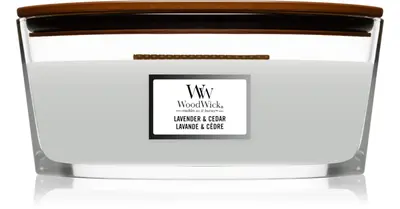 Woodwick Ship scented candle Lavender & Cedar 453 g