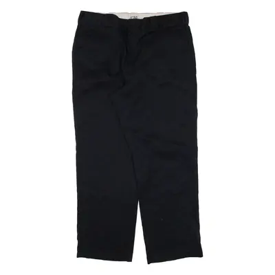 DICKIES 874 Workwear Mens Trousers Black Regular Straight W38 L30