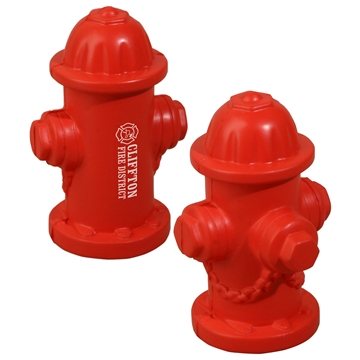 150 Promotional Fire Hydrant - Stress Reliever - Polyurethane