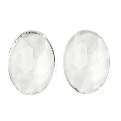Transparent K5 Glass Cabochons