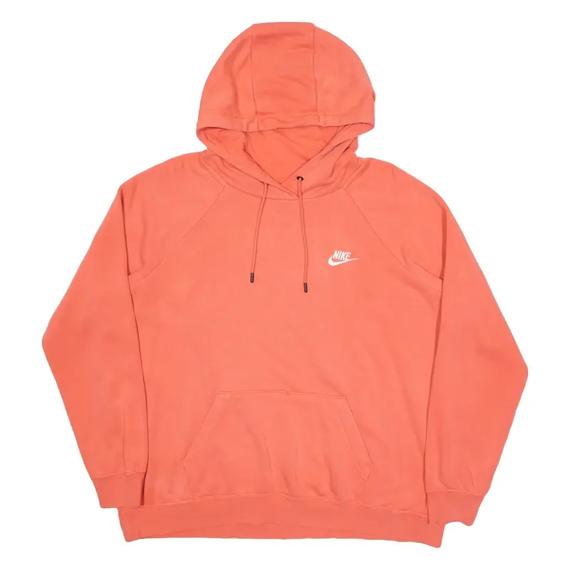 NIKE Womens Pink Hoodie XL